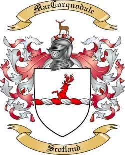 MacCorquodale Family Crest from Scotland2