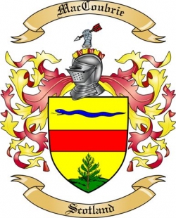 MacCoubrie Family Crest from Scotland
