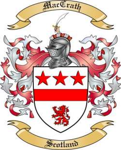 MacCrath Family Crest from Scotland2
