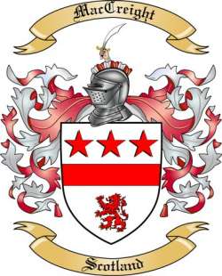 MacCreight Family Crest from Scotland2
