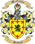 MacCubbin Family Crest from Scotland