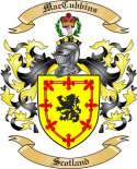 MacCubbins Family Crest from Scotland