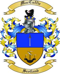 MacCuffie Family Crest from Scotland