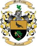 MacCurdie Family Crest from Scotland