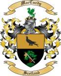MacCurdy Family Crest from Scotland