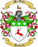 MacDade Family Crest from Scotland