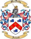 MacDerby Family Crest from Ireland