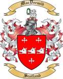MacDermid Family Crest from Scotland