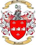 MacDermont Family Crest from Scotland