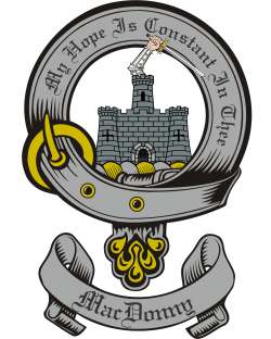 MacDonny Family Crest from Scotlan3
