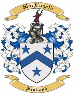 MacDugald Family Crest from Scotland1