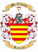 MacElhiney Family Crest from Scotland