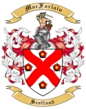 MacFarlain Family Crest from Scotland1