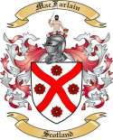 MacFarlain Family Crest from Scotland