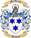 MacGennis Family Crest from Scotland