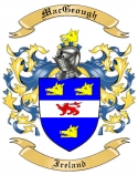 MacGeough Family Crest from Ireland