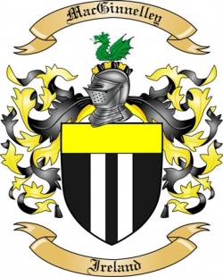 MacGinnelley Family Crest from Ireland