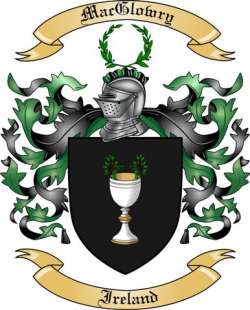 MacGlowry Family Crest from Ireland2