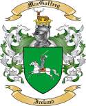 MacGoffrey Family Crest from Ireland
