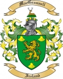 MacGrannell Family Crest from Ireland