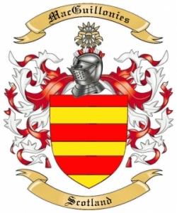 MacGuillonies Family Crest from Scotland
