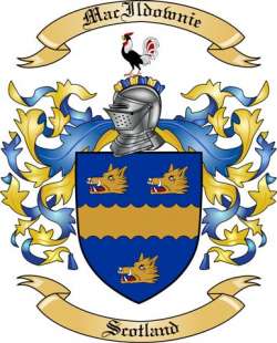 MacIldownie Family Crest from Scotland