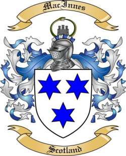MacInnes Family Crest from Scotland