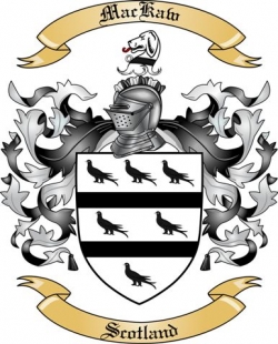 MacKaw Family Crest from Scotland