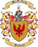 MacLafferty Family Crest from Scotland