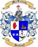 MacLaverty Family Crest from Scotland2