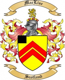 MacLise Family Crest from Scotland