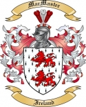 MacMaster Family Crest from Ireland