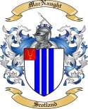 MacNaught Family Crest from Scotland