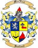 MacNeal Family Crest from Scotland