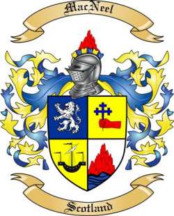 MacNeel Family Crest from Scotland