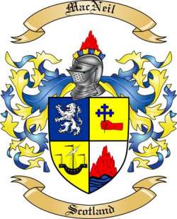 MacNeil Family Crest from Scotland
