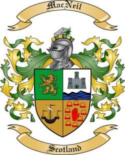 MacNeil Family Crest from Scotland3