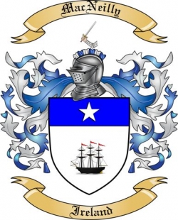 MacNeilly Family Crest from Ireland