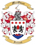 MacOwen Family Crest from Ireland