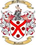 MacPharlin Family Crest from Scotland