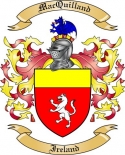MacQuilland Family Crest from Ireland