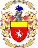 MacQuillon Family Crest from Ireland