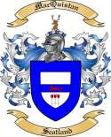 MacQuistan Family Crest from Scotland