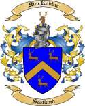 MacRobbie Family Crest from Scotland2