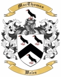 MacThomas Family Crest from Wales