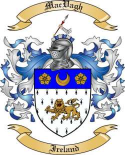 MacVagh Family Crest from Ireland
