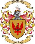 MacWorthy Family Crest from Scotland