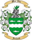 Mac Abe Family Crest from Ireland