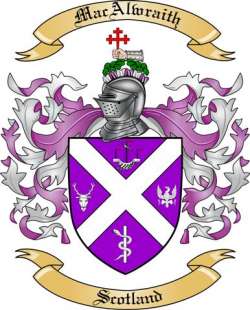 Mac Alwraith Family Crest from Scotland2