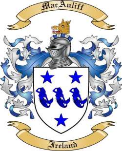 Mac Auliff Family Crest from Ireland